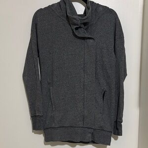 lululemon athletica Dark Gray Cowl Neck Sweater